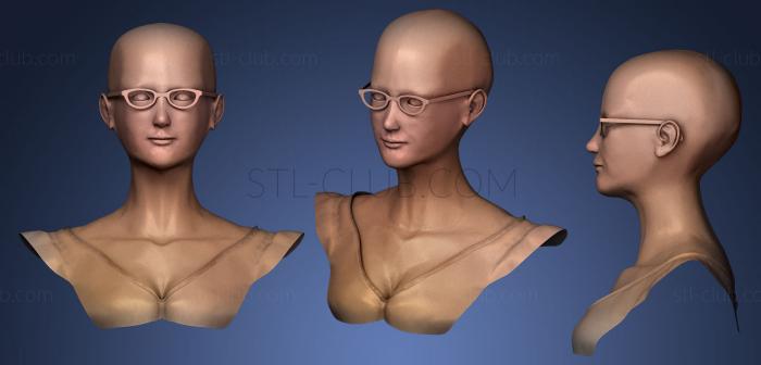 3D model Megane Girl (STL)